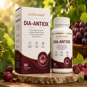 Dietary Supplement Capsules containing Antioxidant Vitamins, Minerals, Coenzyme Q10 and Grape Seed Extract